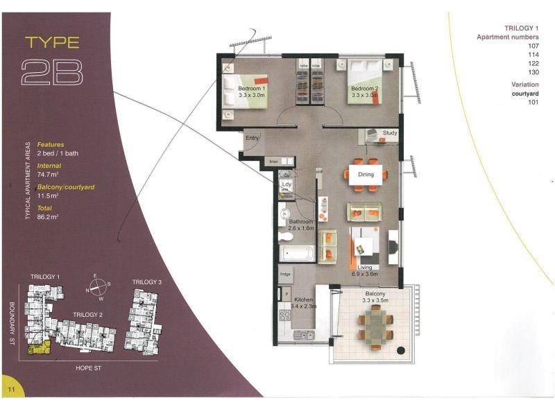 122/51 Hope Street, Spring Hill QLD 4000