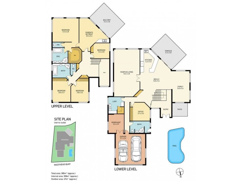 4 Masthead Quay, Noosa Waters QLD 4566 Floorplan