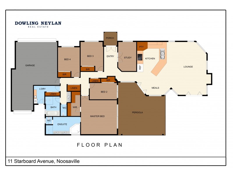 11 Starboard Avenue, Noosaville QLD 4566 Floorplan