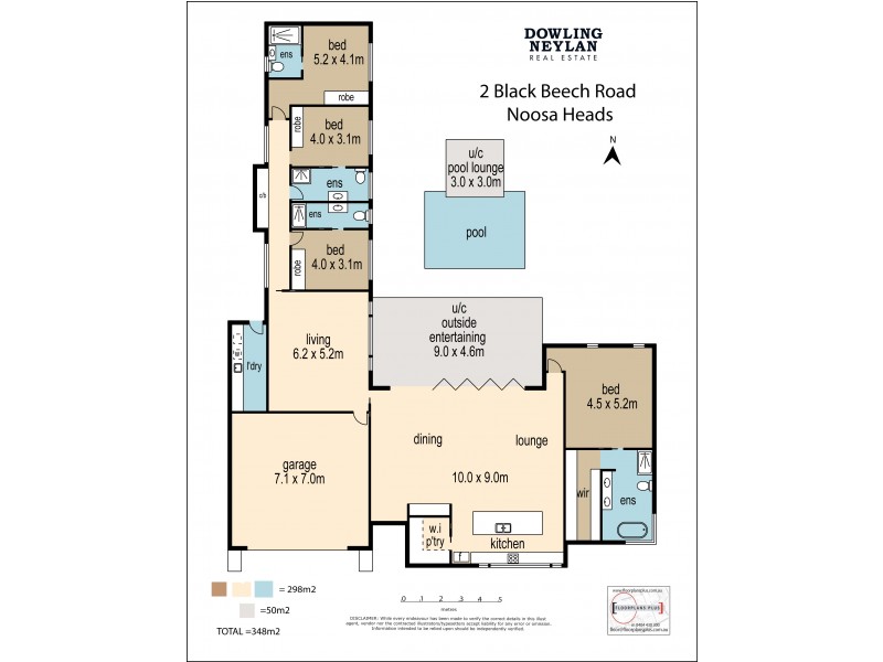 2 Black Beech Road, Noosa Heads QLD 4567 Floorplan