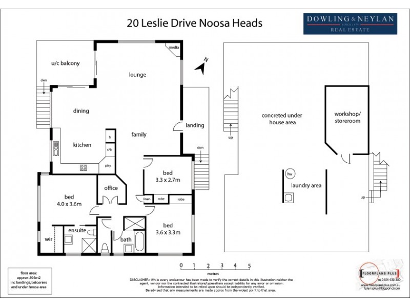 20 Leslie Drive, Noosa Heads QLD 4567 Floorplan