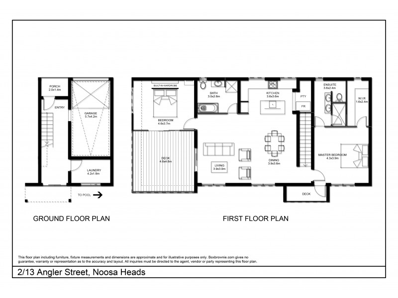 2/13 Angler Street, Noosa Heads QLD 4567 Floorplan