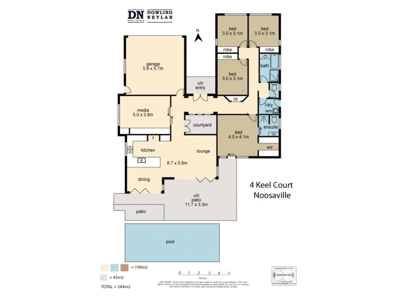 4 Keel Court, Noosaville QLD 4566 Floorplan