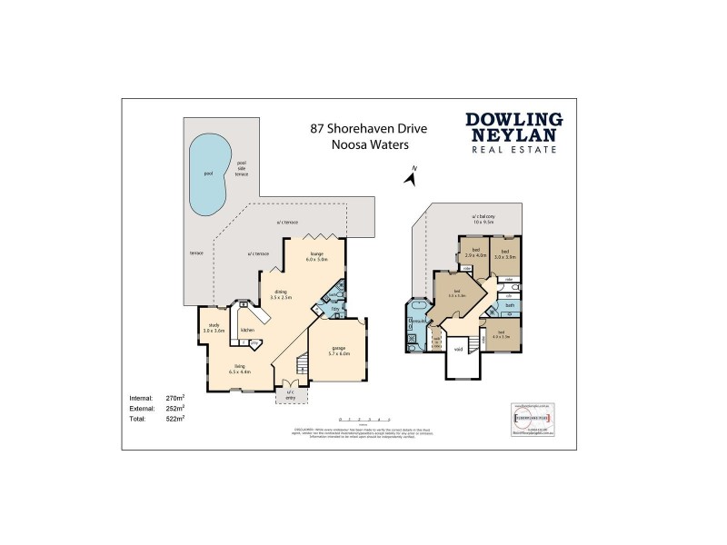 87 Shorehaven Drive, Noosa Waters QLD 4566 Floorplan