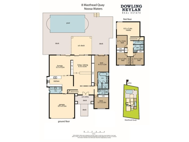 8 Masthead Quay, Noosa Waters QLD 4566 Floorplan