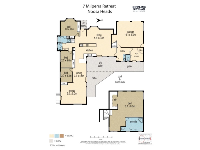 7 Milpera Retreat, Noosa Heads QLD 4567 Floorplan