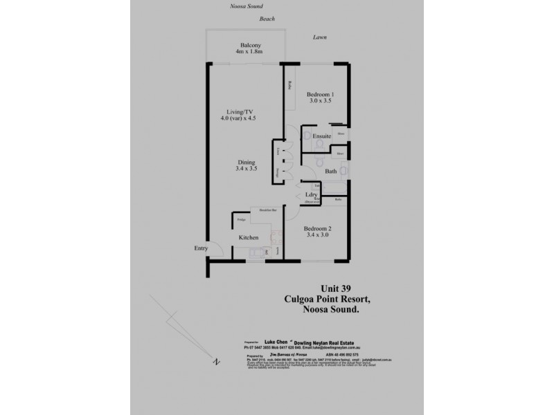 39/5 Quamby Place, Noosa Heads QLD 4567 Floorplan