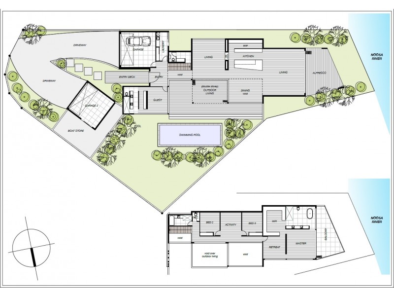 1 Leeside Place, Noosa Waters QLD 4566 Floorplan