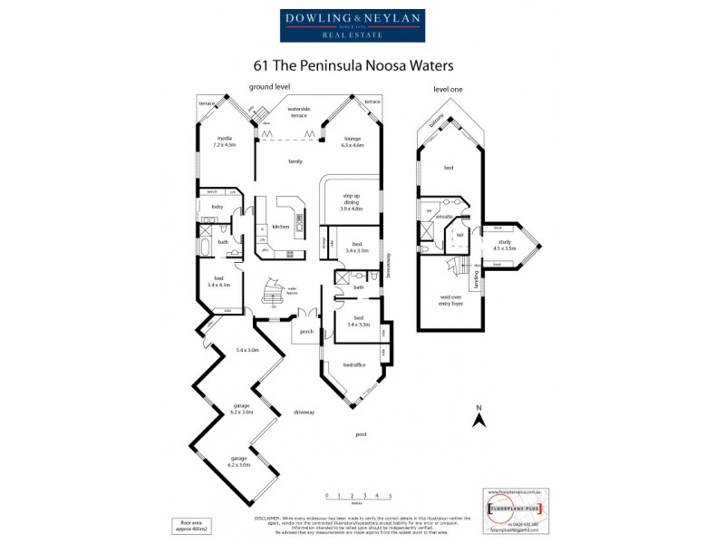 61 The Peninsula, Noosa Waters QLD 4566 Floorplan
