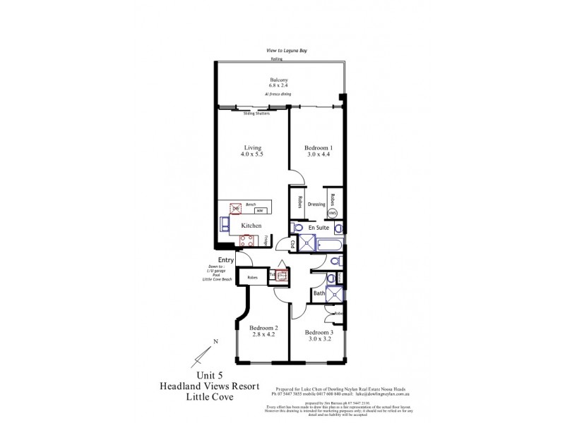 5/42 Alderly Terrace, Little Cove QLD 4567 Floorplan