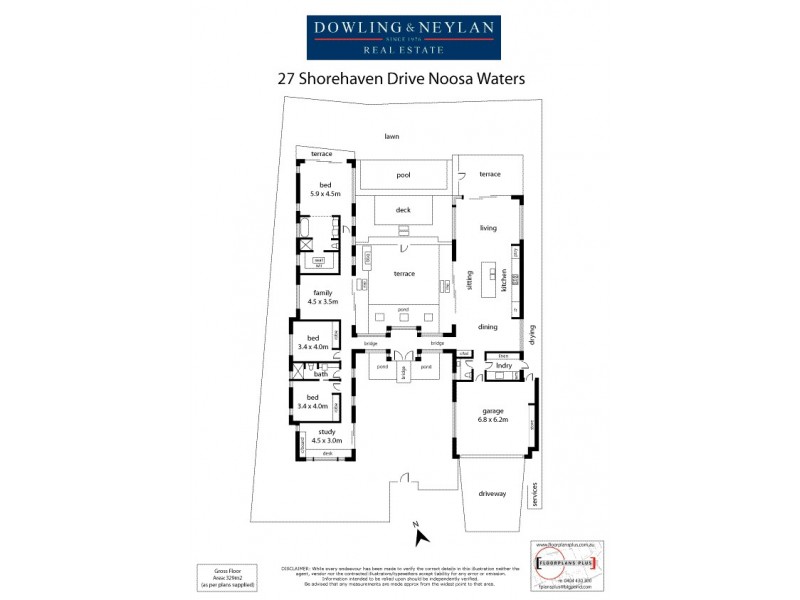 27 Shorehaven Drive, Noosa Waters QLD 4566 Floorplan