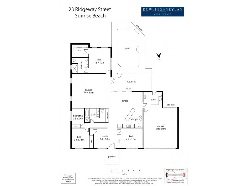23 Ridgeway Street, Sunrise Beach QLD 4567 Floorplan