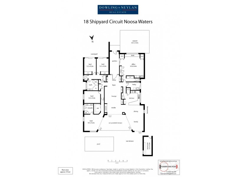 18 Shipyard Circuit, Noosa Waters QLD 4566 Floorplan