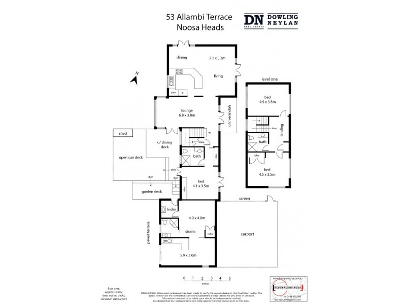 53 Allambi Terrace, Noosa Heads QLD 4567 Floorplan