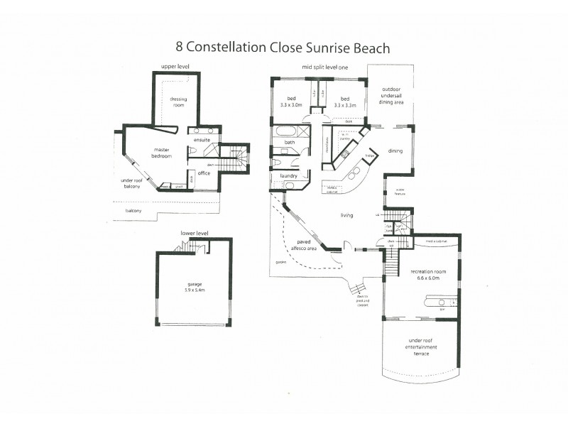 8 Constellation Close, Sunrise Beach QLD 4567 Floorplan