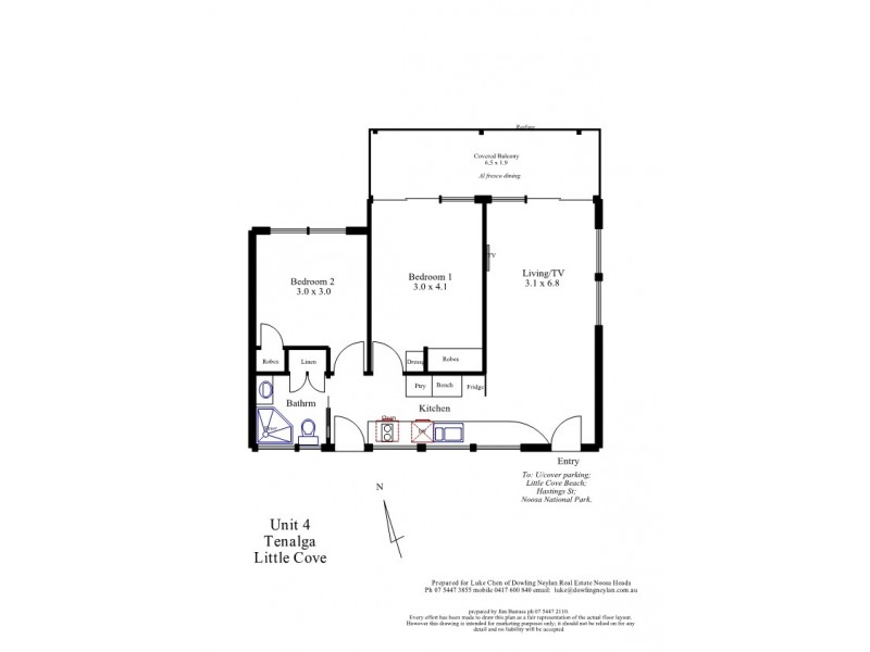 4/21 Allambi Rise, Little Cove QLD 4567 Floorplan