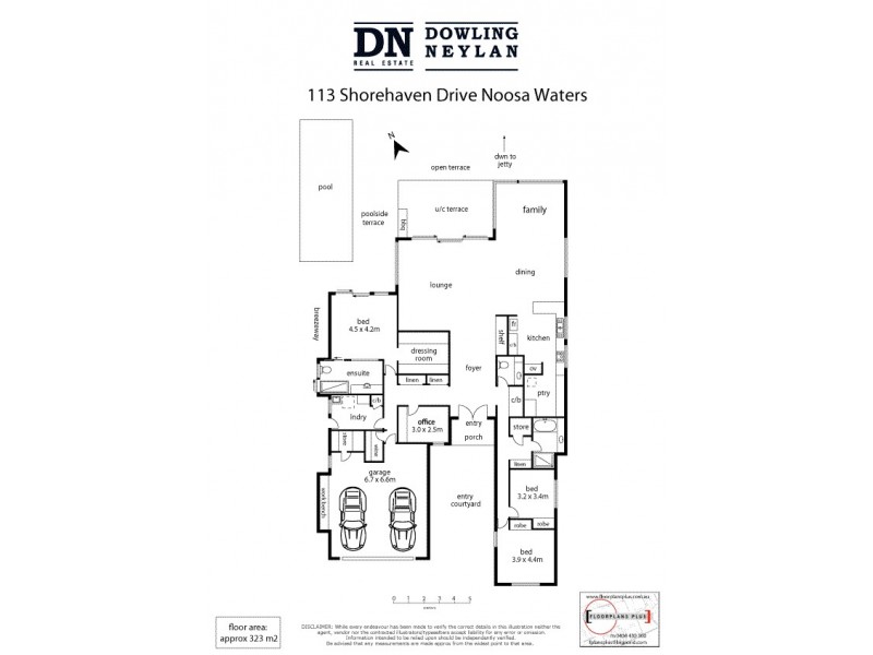 113 Shorehaven Drive, Noosa Waters QLD 4566 Floorplan