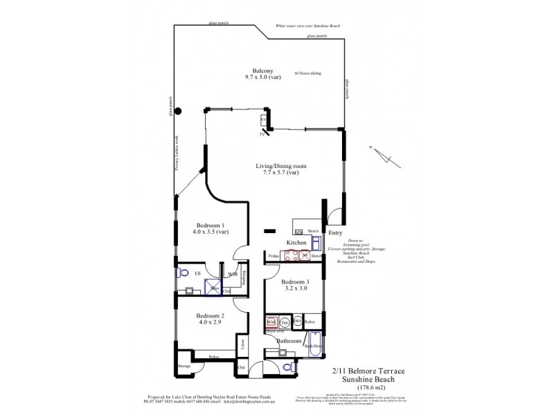 2/11 Belmore Terrace, Sunshine Beach QLD 4567 Floorplan