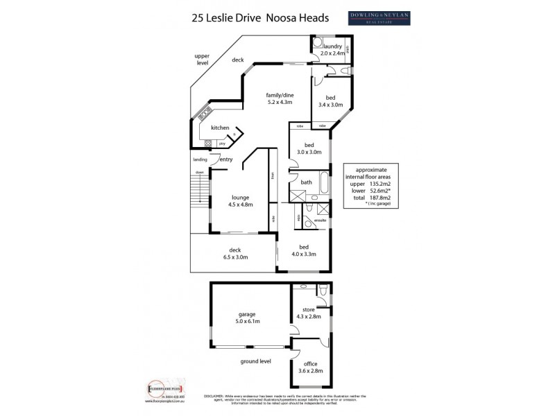 25 Leslie Drive, Noosa Heads QLD 4567 Floorplan