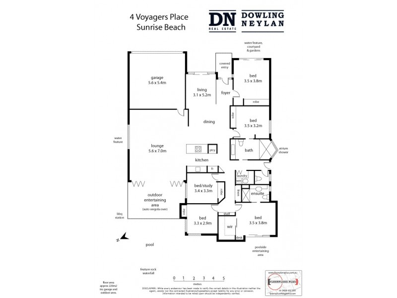 4 Voyagers Place, Sunrise Beach QLD 4567 Floorplan