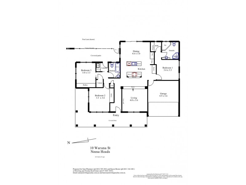 10 Warana Street, Noosa Heads QLD 4567 Floorplan