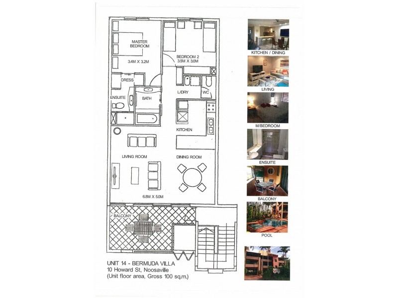 14/7 Howard Street, Noosaville QLD 4566 Floorplan