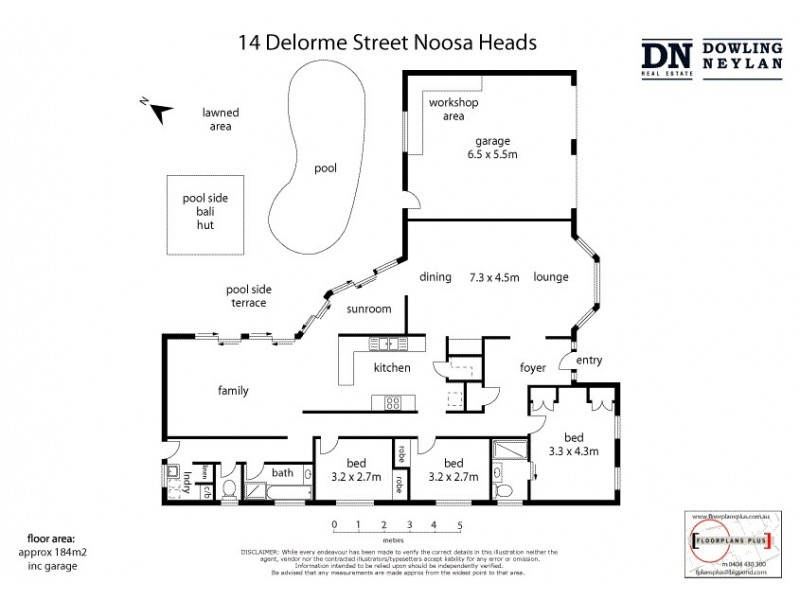 14 Delorme Street, Noosa Heads QLD 4567 Floorplan