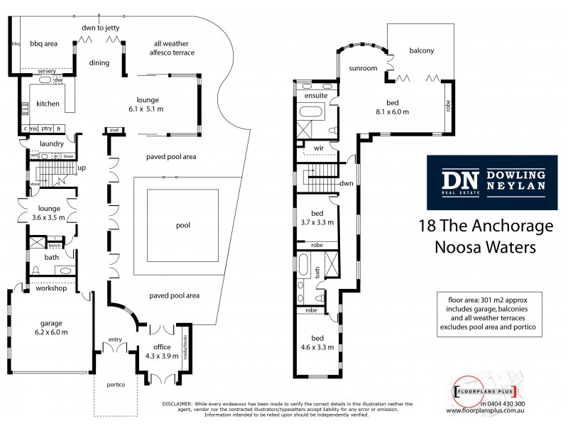 18 The Anchorage, Noosa Waters QLD 4566 Floorplan