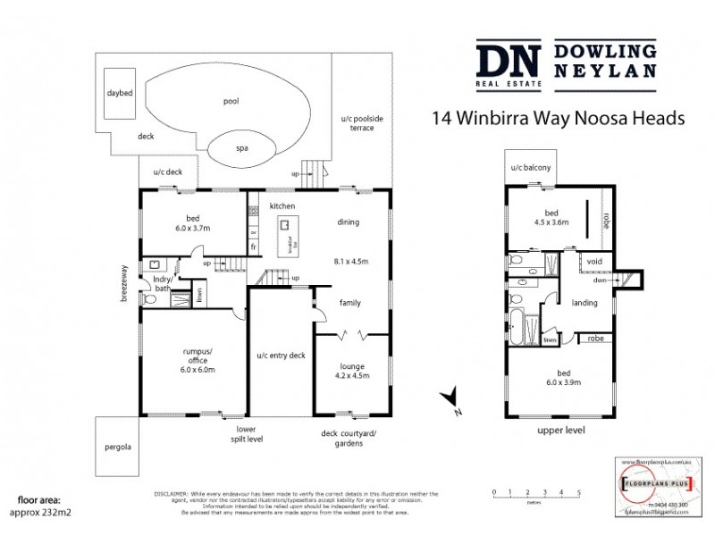 14 Winbirra Way, Noosa Heads QLD 4567 Floorplan