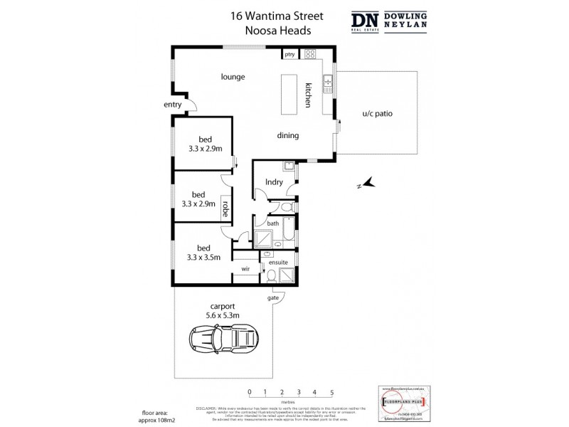 16 Wantima Street, Noosa Heads QLD 4567 Floorplan