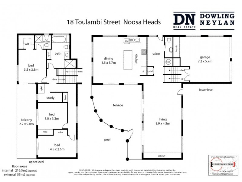 18 Toulambi Street, Noosa Heads QLD 4567 Floorplan