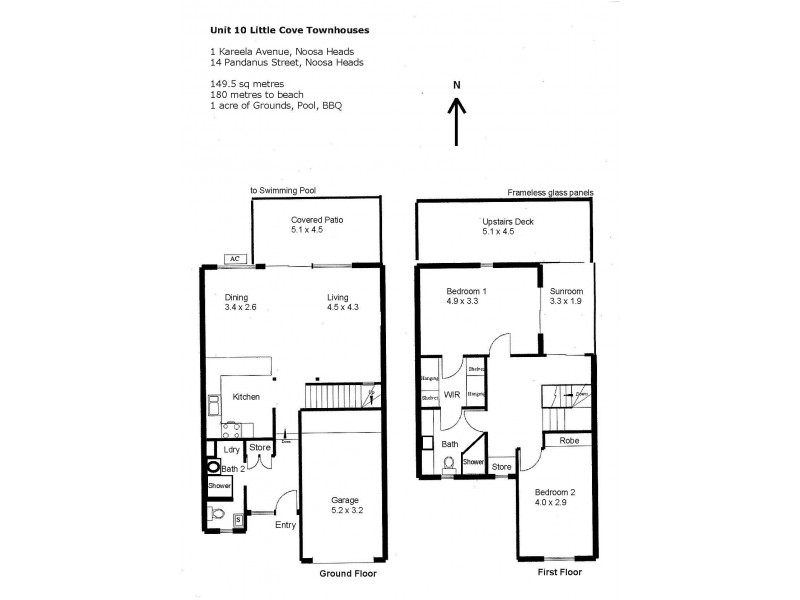 10/5 Kareela Avenue, Little Cove QLD 4567 Floorplan