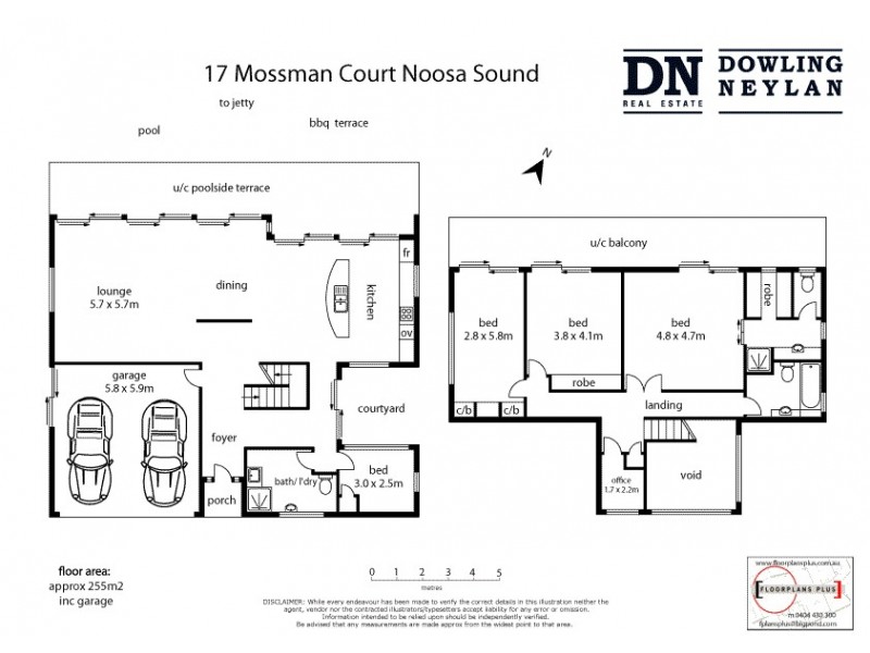 17  Mossman Court, Noosa Heads QLD 4567 Floorplan