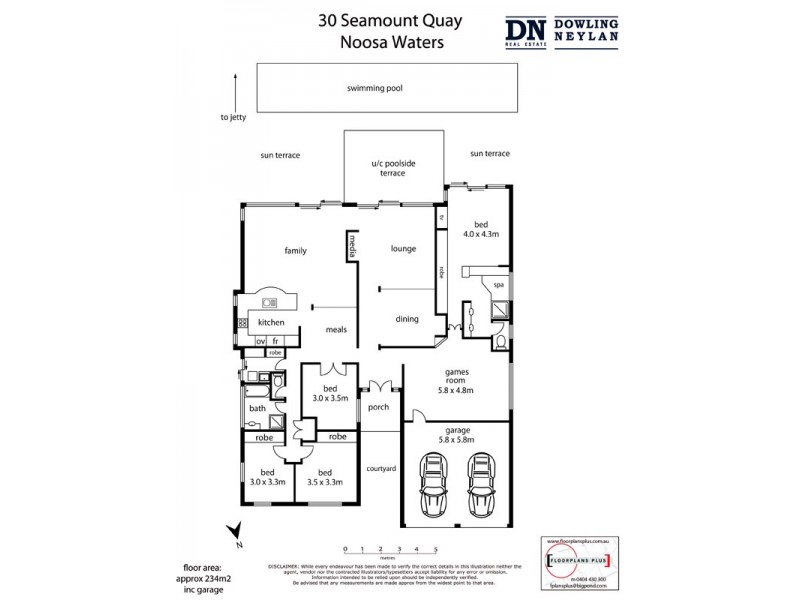 30 Seamount Quay, Noosa Waters QLD 4566 Floorplan