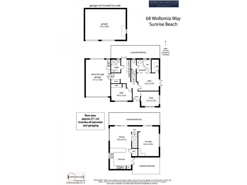 68 Wollomia Way, Sunrise Beach QLD 4567 Floorplan