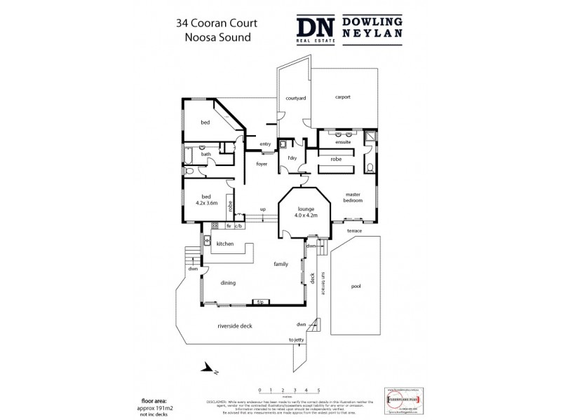 34 Cooran Court, Noosa Heads QLD 4567 Floorplan