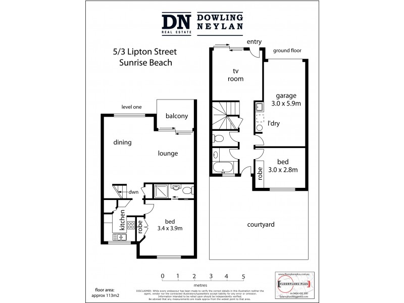 5/3 Lipton Street, Sunrise Beach QLD 4567 Floorplan