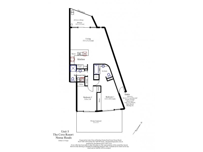 5/24 Little Cove Road, Little Cove QLD 4567 Floorplan