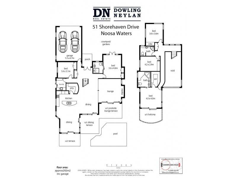 51 Shorehaven Drive, Noosa Waters QLD 4566 Floorplan