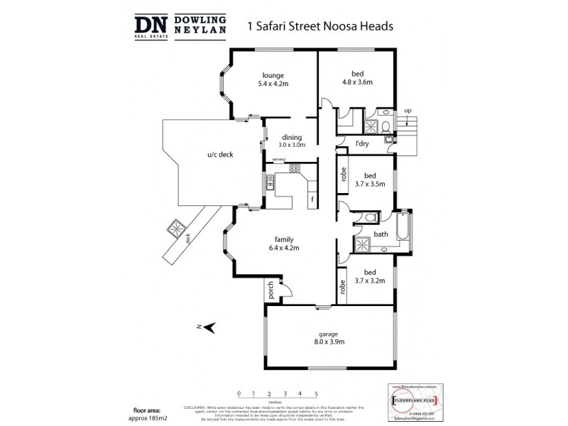 1 Safari Street, Noosa Heads QLD 4567 Floorplan