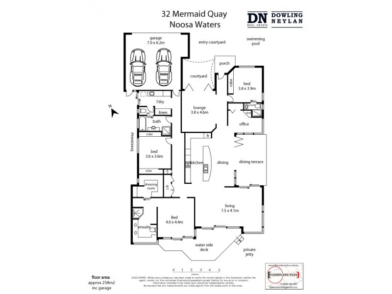 32 Mermaid Quay, Noosa Waters QLD 4566 Floorplan