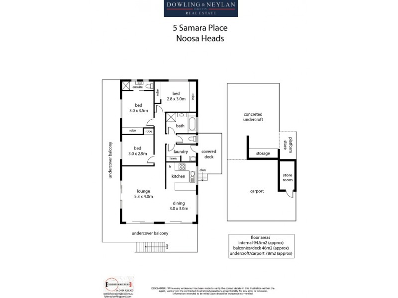 5 Samara Place, Noosa Heads QLD 4567 Floorplan
