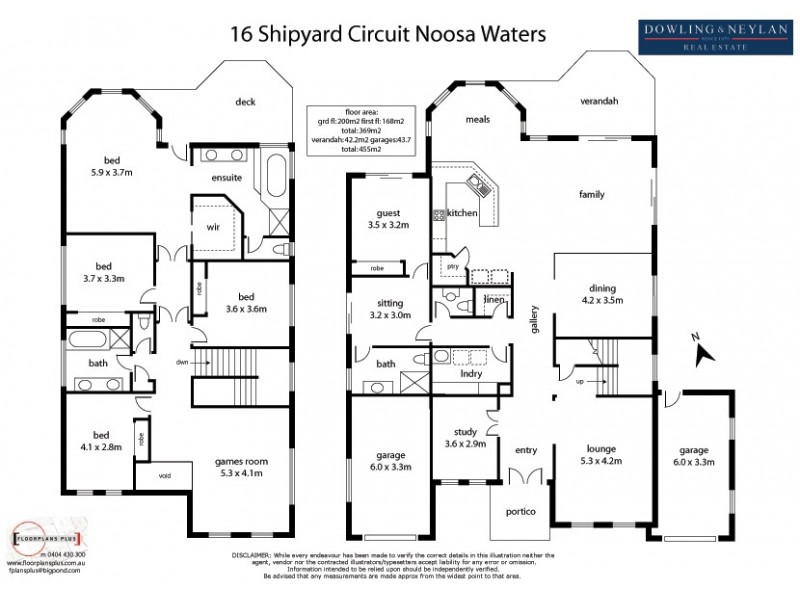 16 Shipyard Circuit, Noosa Waters QLD 4566 Floorplan