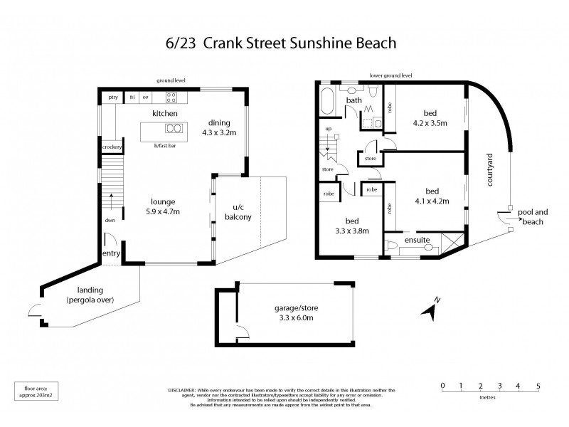 6/23 Crank Street, Sunshine Beach QLD 4567 Floorplan
