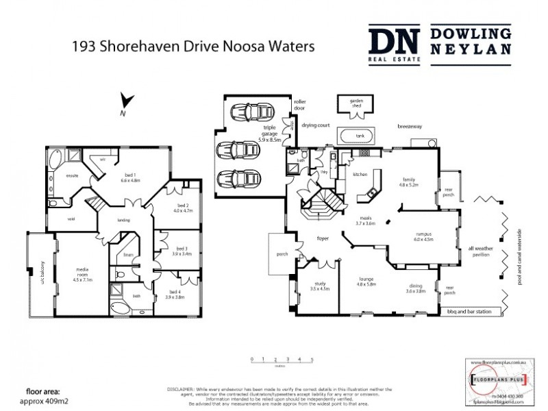 193 Shorehaven Drive, Noosa Waters QLD 4566 Floorplan