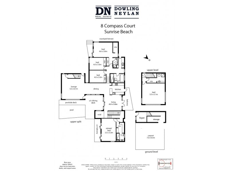 8 Compass Place, Sunrise Beach QLD 4567 Floorplan
