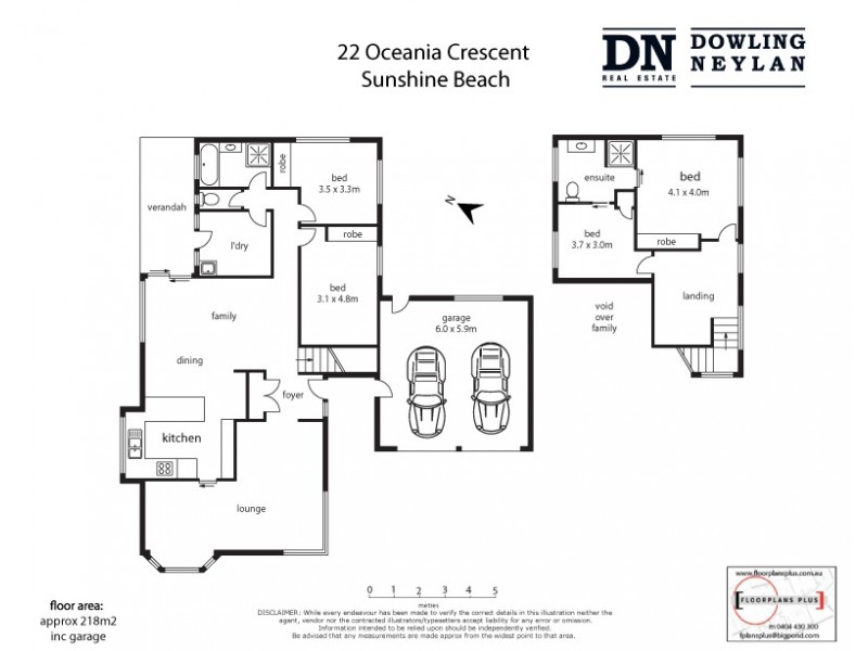 22 Oceania Crescent, Sunshine Beach QLD 4567 Floorplan