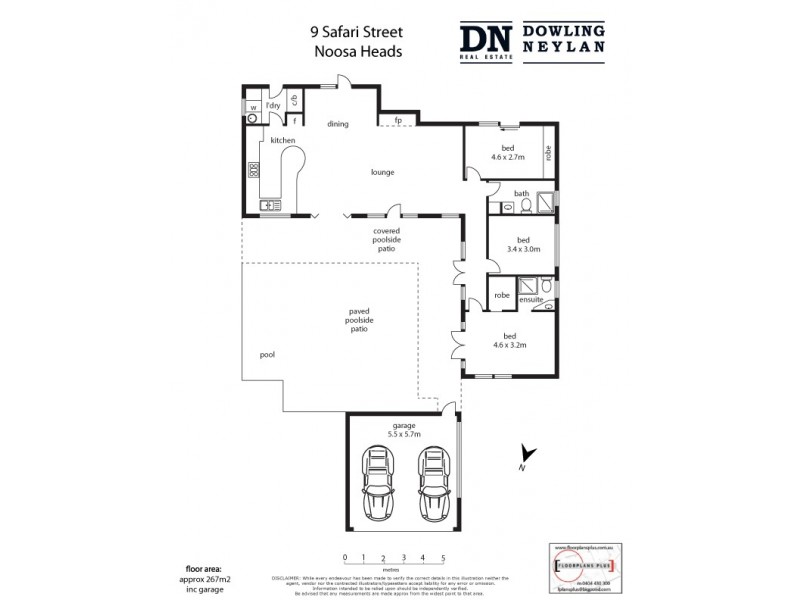 9 Safari Street, Noosa Heads QLD 4567 Floorplan