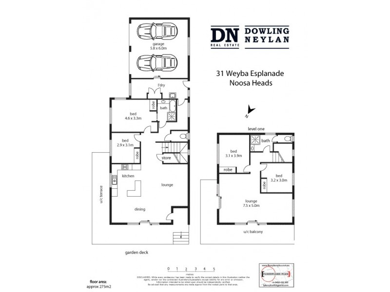 31 Weyba Esplanade, Noosa Heads QLD 4567 Floorplan
