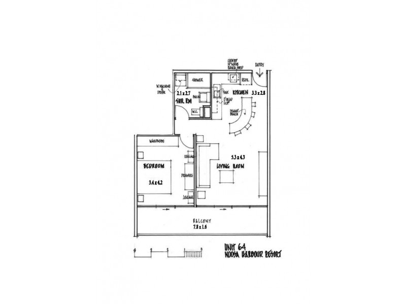 64/6 Quamby Place, Noosa Heads QLD 4567 Floorplan
